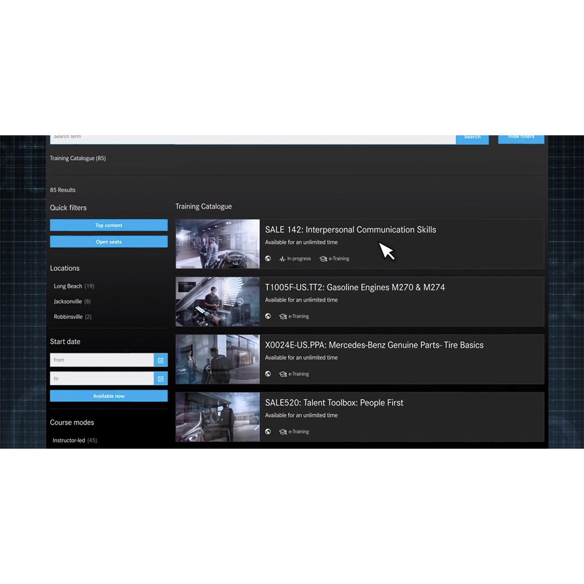 UI example
