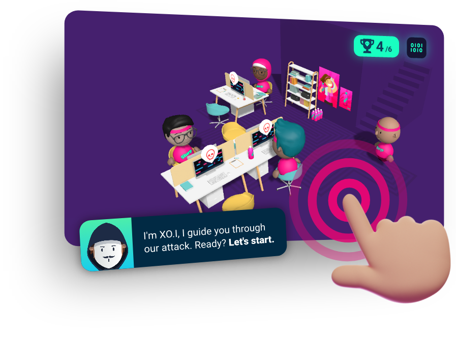 Cyber Crime Time The Game IT Security Awareness-Training