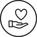 Icon Hand Herz