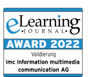 Siegel „eLearning Journal Award 2022“
