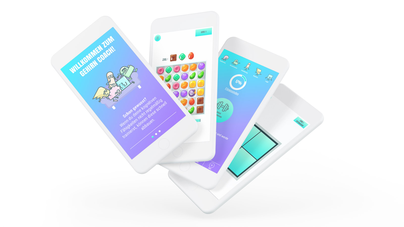 Screenshot Gehirncoach