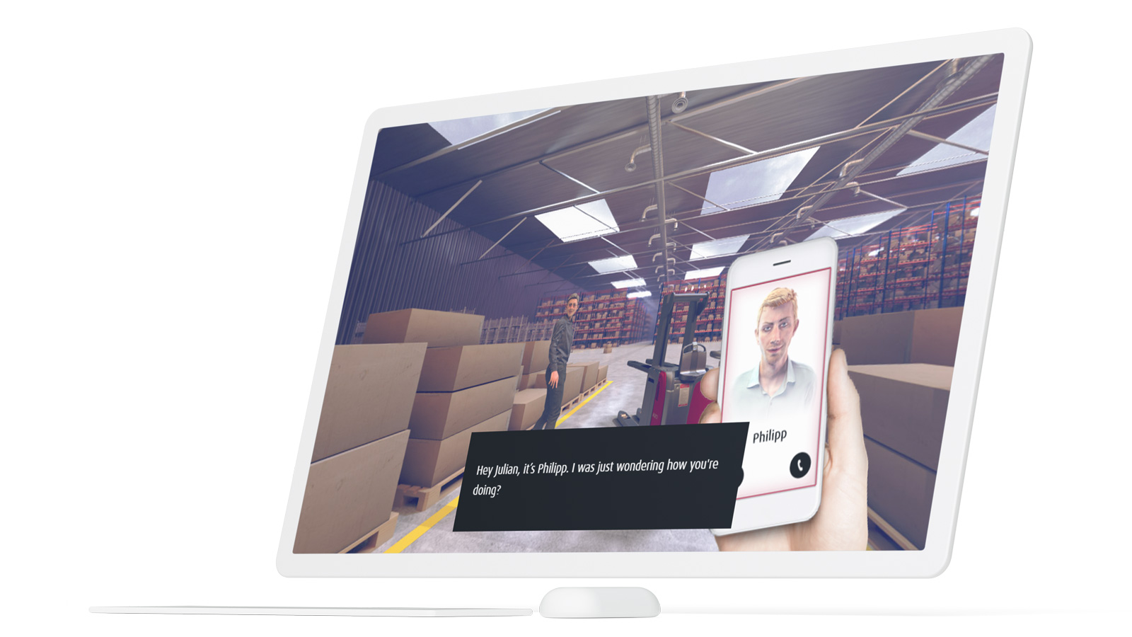 case study serious game customer reference linde material handling