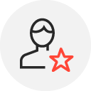 Icon representing instructors