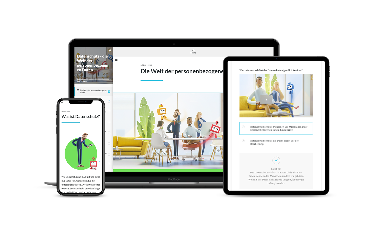 standard content mockup