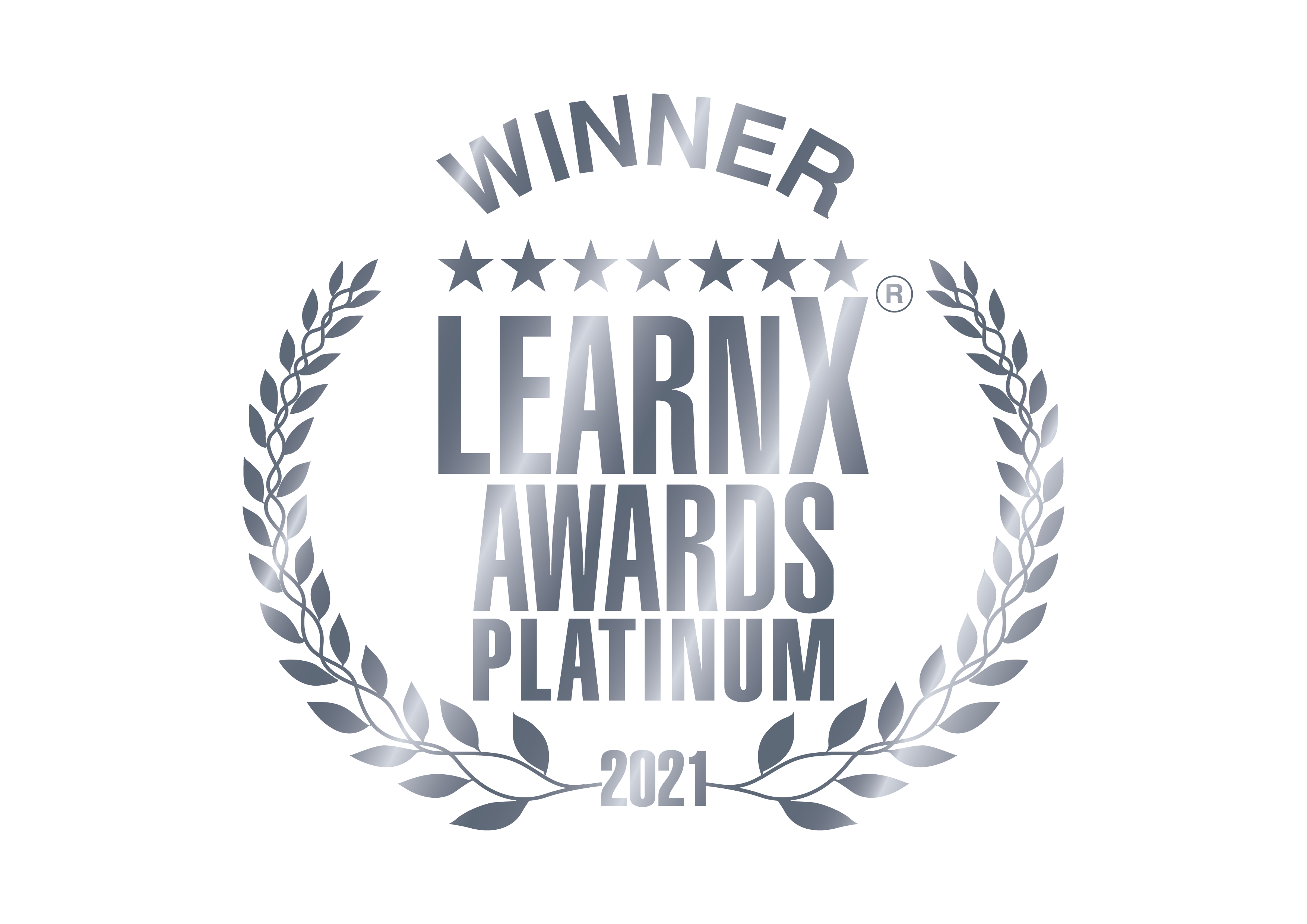 Platinum Award LearnX 2021
