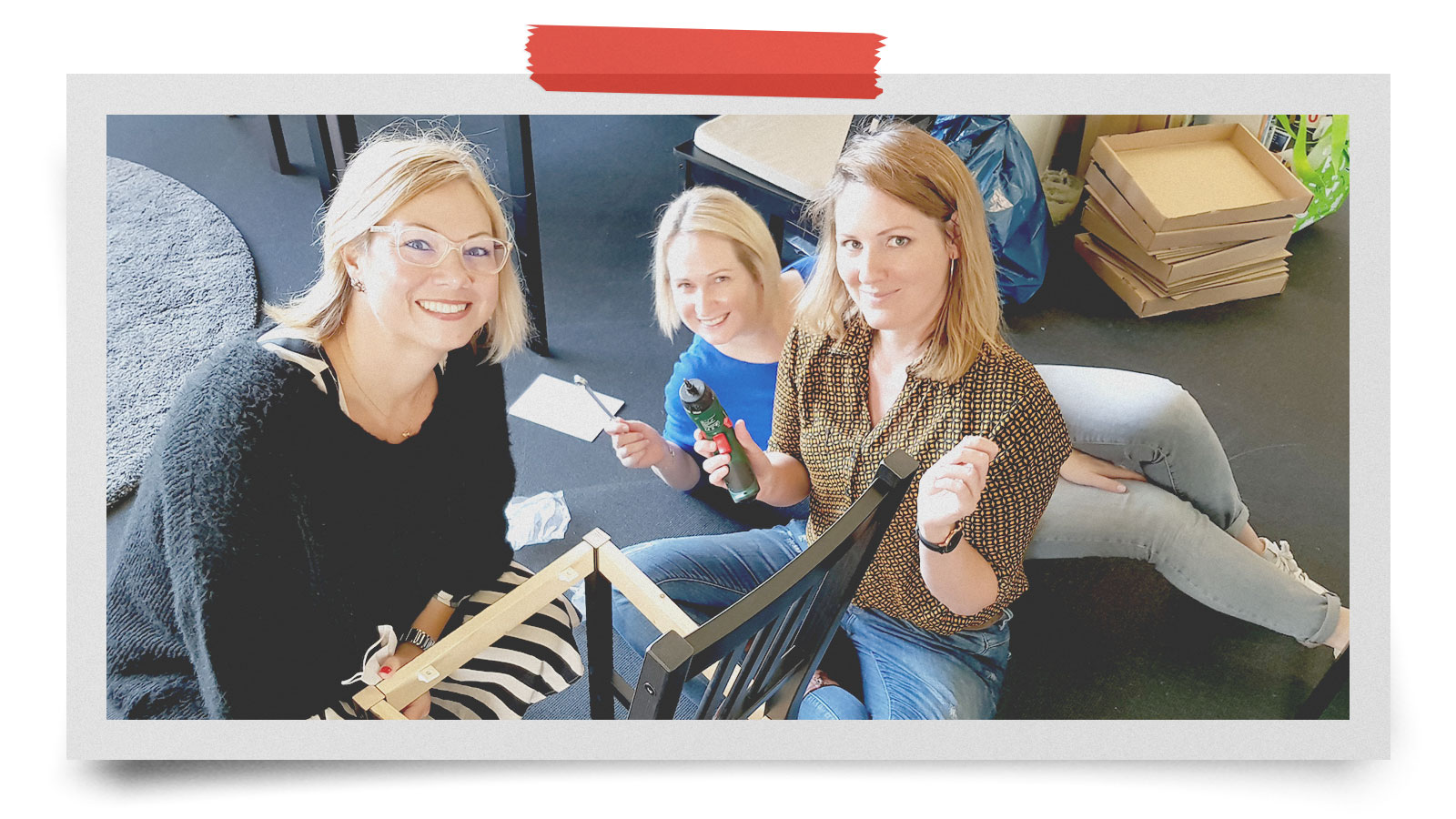 Julia, Kerstin and Nadine