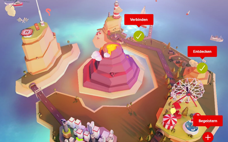 Vodafone 3D Map