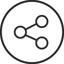 Connected node icons