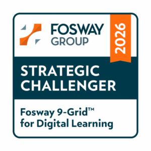 Fosway Group 2026 - Strategic Challenger from Fosway 9-Grid for Digital Learning Award Logo