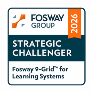 Fosway Group 2026 - Strategic Challenger from Fosway 9-Grid for Learning Systems Award Logo